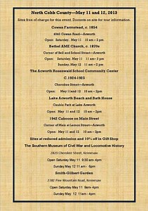 Journey Through Marietta, Cobb History