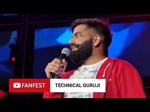 TECHNICAL GURUJI @ YouTube FanFest Mumbai 2018