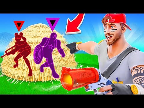 J'ai TRICHÉ dans un CACHE CACHE sur FORTNITE