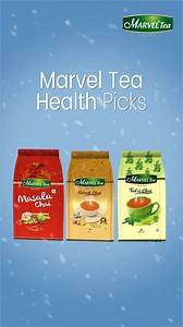 Stay cozy this winter with Marvel Tea’s health blends! ❄️☕ From the...