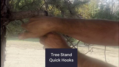 Tree Stand Quick-Wrap 6 pack Gear, Bow, Rifle, Crossbow Hook