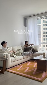 18K views · 369 reactions | @thruhelenslens finally found the perfect sofa for her NYC apartment and we're here for it ⁠✨ In her words: "I was really set on a chaise sectional for my new living room, but wanted one that wasn’t too big or too small, so the size of this was perfect! So incredibly comfortable and fits the aesthetic of my home so well." : Hamilton Chaise Sectional Sofa : @thruhelenslens | Castlery | Facebook