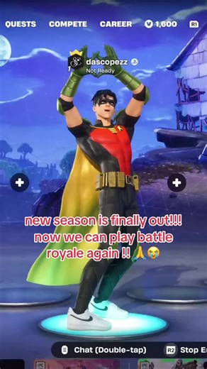 Fortnite Battle Royale Gameplay with Teen Titans Characters