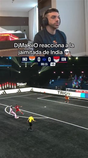 Kings League Spain on Instagram: "Para el balón desde el medio campo ✅ Se lleva roja ✅ El portero suplente no está ✅ Sabíamos que el India vs Indonesia no decepcionaría."
