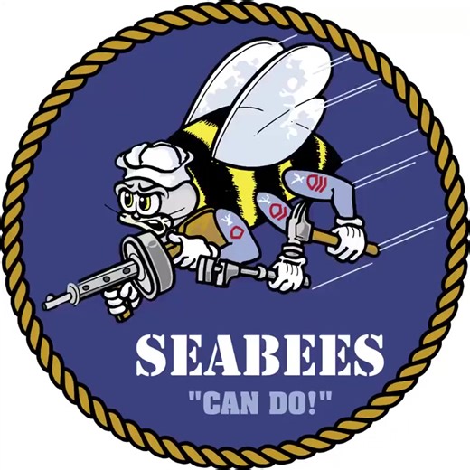 6.4K views · 583 reactions | #OTD in 1942, the name "Seabees" and insignia were officially authorized for U.S. Naval Construction Battalions. The Disney-inspired character in the insignia was deemed appropriate because bees are industrious workers that are prepared to fiercely defend their territory. | U.S. Naval Institute | Facebook