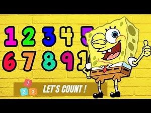 Numbers ..Let’s count with SpongeBob ​⁠