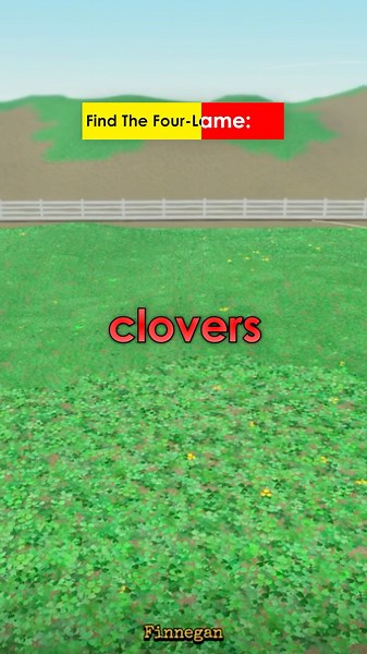 Roblox Game: Find The Four-Leaf Clover