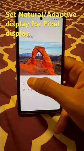 Google Pixel Vibrant Display Setting 📱 | Google Pixel Tips