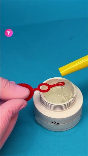 DIY Nail 💅 Bubble Wand Experiment! Creative Fun #diy #nailart #shorts