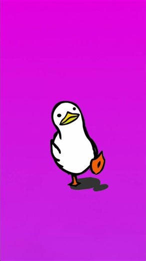 Incouraging message from duck #funny