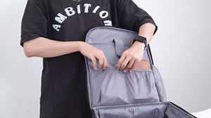 Rolling Backpack with Wheels, Airline Approved Travel Backpack for Men Women, Carry On Laptop Bag Fits 15.6 Inch Laptop, Black