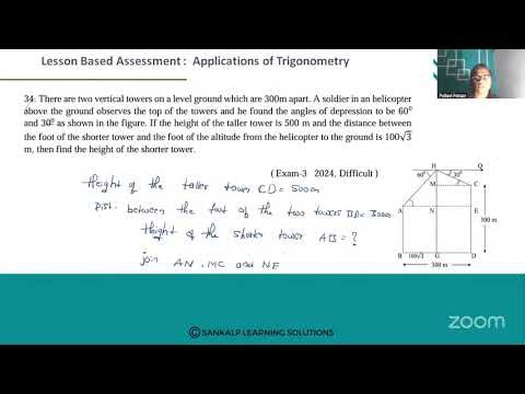 LBA Application of trigonometry Qno 33 Part 2