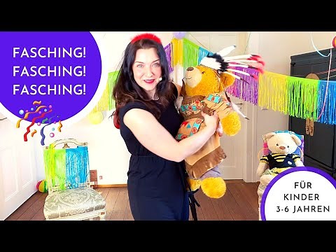 Kinderfasching 2021 online für Kinder von 2-6 Jahren mit Julia Miller-Lissner! Tanzen, singen, Spaß!