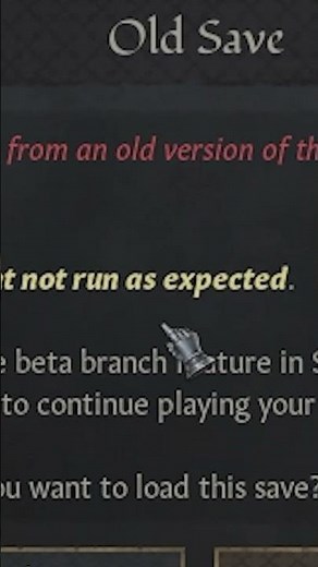 Pov: You load old Ck3 save