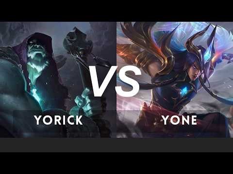 Fighting duelists can be challenging | Yorick VS Yone