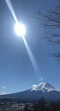 山梨県富士吉田にある新倉山浅間公園の一番上の場所にある、忠霊塔からの景色をご覧ください。 #富士吉田市 #富士山 #忠霊塔 #絶景