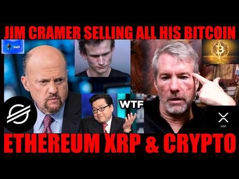BUY EVERYTHING! Jim Cramer Selling All His Bitcoin Ethereum XRP & Crypto!