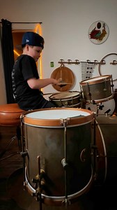 255K views · 5.3K reactions | A little shuffle groove on the A&F Royal Elite Kit. These are Raw Brass shells, lugs, tubes, and mounts, Walnut Hoops, with each drum hand engraved by John Aldridge! Incredible drums! #johnmilesbrockman #playwithpassion #worshipdrummer #anfdrumco #anfdrumcoartist | John Miles Brockman | Facebook