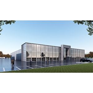 [Hot Item] Steel Structure Workshop Industrial Warehouse Pre Fab Workshop Building