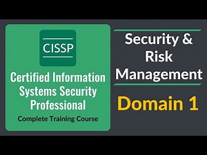CISSP Domain 1 Security and Risk Management