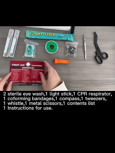 First Aid Kit Bag: Complete Organizer Review & What to Put In It#firstaid#hospital #medicalkit#nurse