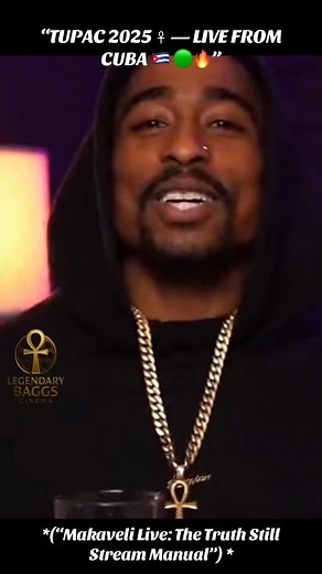 73K views · 2.8K reactions | “TUPAC 2025 ☥ — LIVE FROM HAVANA ” *(“Makaveli Live: The Truth Still Stream Manual”) * “Ayo… it’s November 10th, 2025 — still in Cuba, still alive. The truth ain’t uploadable — you gotta feel it manual.” ☥ A Legendary Baggs Cinema Production #Tupac2025 #MakaveliLive #LegendaryBaggsCinema #HavanaLive #MakaveliLives #StreetProphecy #BackFor2025 #NotAI #LegendaryBaggs #TruthManual #UrbanLegend | Legendary Baggs Media | Facebook