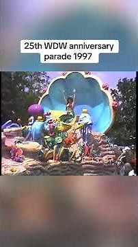 Vintage vhs footage of Disney 25th anniversary parade found
