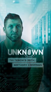 🎉 Today is my 36th birthday! But, truly I would trade all the words of encouragement, cards, and gifts for one thing -- For us to rally together for boys and girls trapped in the world's worst evil. Please help my identify, rescue, and protect boys and girls who are victims of trafficking and child sexual abuse material: www.timtebowfoundation.org/unknown As a society we have looked away for too long when it comes to the horrors so many children face, but maybe today can be a day where thousand