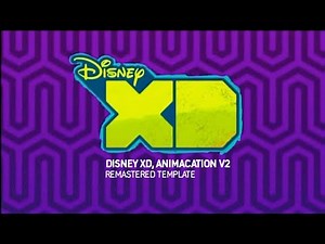 Disney XD bumper, animacation v2 (remastered,template)