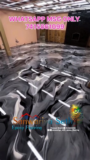 Sanwariya Seth Epoxy Flooring on Instagram: "Metalic epoxy flooring SANWARIYA SETH EPOXY FLOORING:-, WHATSAPP MSG ONLY:-7415861099 . . . #epoxy #indore #indiapictures #reels #bollywood"