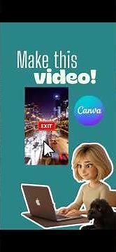 Make This Video right in Canva! Canva app OR desktop tutorial!