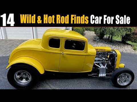 14 Wild Hot Rods For Sale 🔥 Rare Classic Street Rod Collection