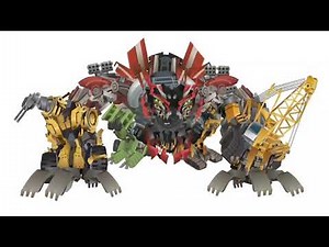 Анимация Трансформаций всех Десептиконов