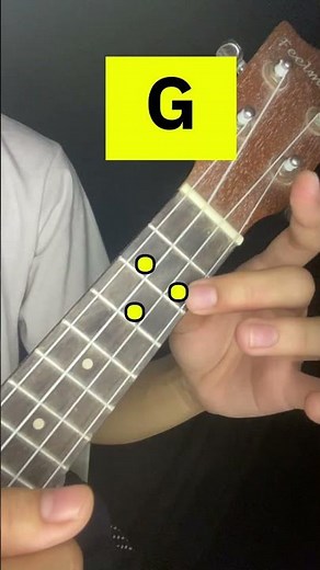 How to play G chord on ukulele #ukulelechords #ukuleletutorial