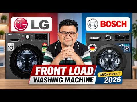 Lg vs Bosch Front Load Washing Machine Comparison 2026⚡ Bosch vs Lg Front Load Washing Machine 2026