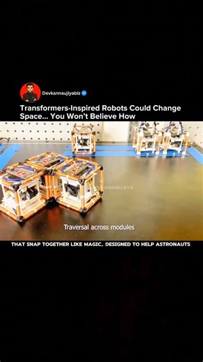 Shape-Shifting Robots: The Future of Space Furniture by MIT CSAIL #robot #shorts #innovation #tech