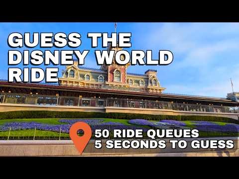 Disney World GeoGuessr Challenge | Can You Guess the Queue in 5 Seconds?