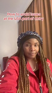 17K views · 274 reactions | How to avoid issues at the AMERICAN port of entry | It's Janet Rangi | Facebook