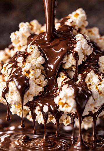 Delicious Chocolate Popcorn Recipe