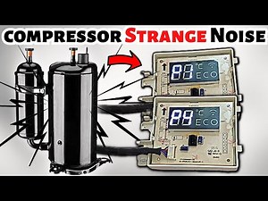 Compressor Strange Noise & P1 P2 Errors - Mini Split AC Training