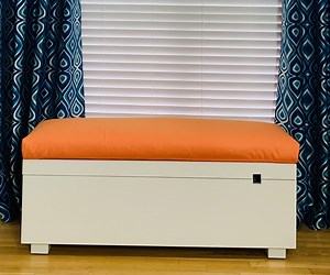 Make a Bench Cushion in Under an Hour!