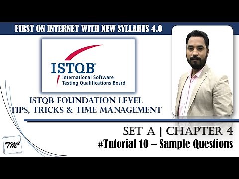 Master ISTQB Test Techniques with Pro Tips | Tutorial 10 | SET A | Chapter 4 | ISTQB Mock Questions