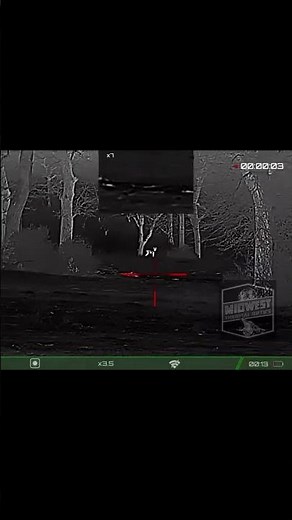 RIX Storm S3-384 #hunting #coyote #thermalhunting #rixoptics #foxpro #viralshort
