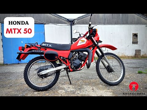 1982 Honda MTX 50 - Ride Review Best Bike ever Mtx 50