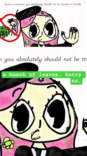 Child Animates LDShadowlady as Polly Inkpot #bykids #DungeonDelivery #Animatic #Lizzie #ldshadowlady