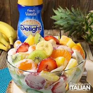 14K views · 143 reactions | Hawaiian Cheesecake Salad is the fruit...