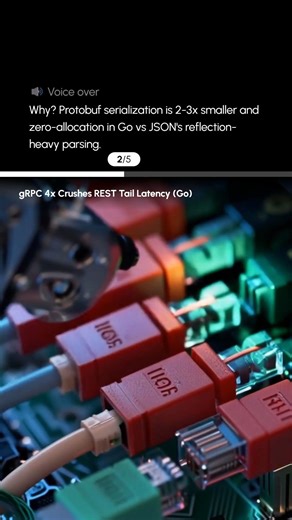 gRPC 4x Crushes REST Tail Latency (Go)