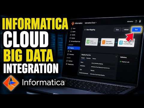 How to configure Informatica Cloud for big data integration - Beginner Guide