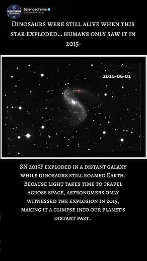 We Witnessed A Star Explode… Millions Of Years Too Late!