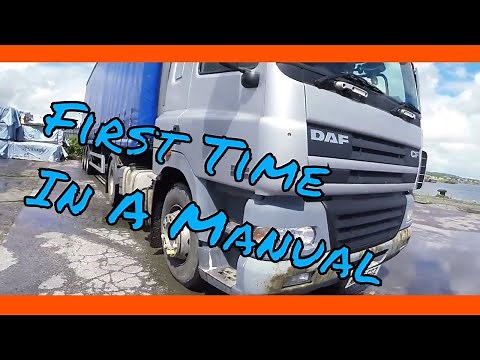 Driving A Manual Articulated Lorry For The First Time - Class1 HGV #11